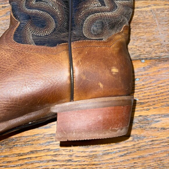 DAN POST DP3393 rubberized sole cowboy boots/excellent condition/8.5W - Picture 3 of 9